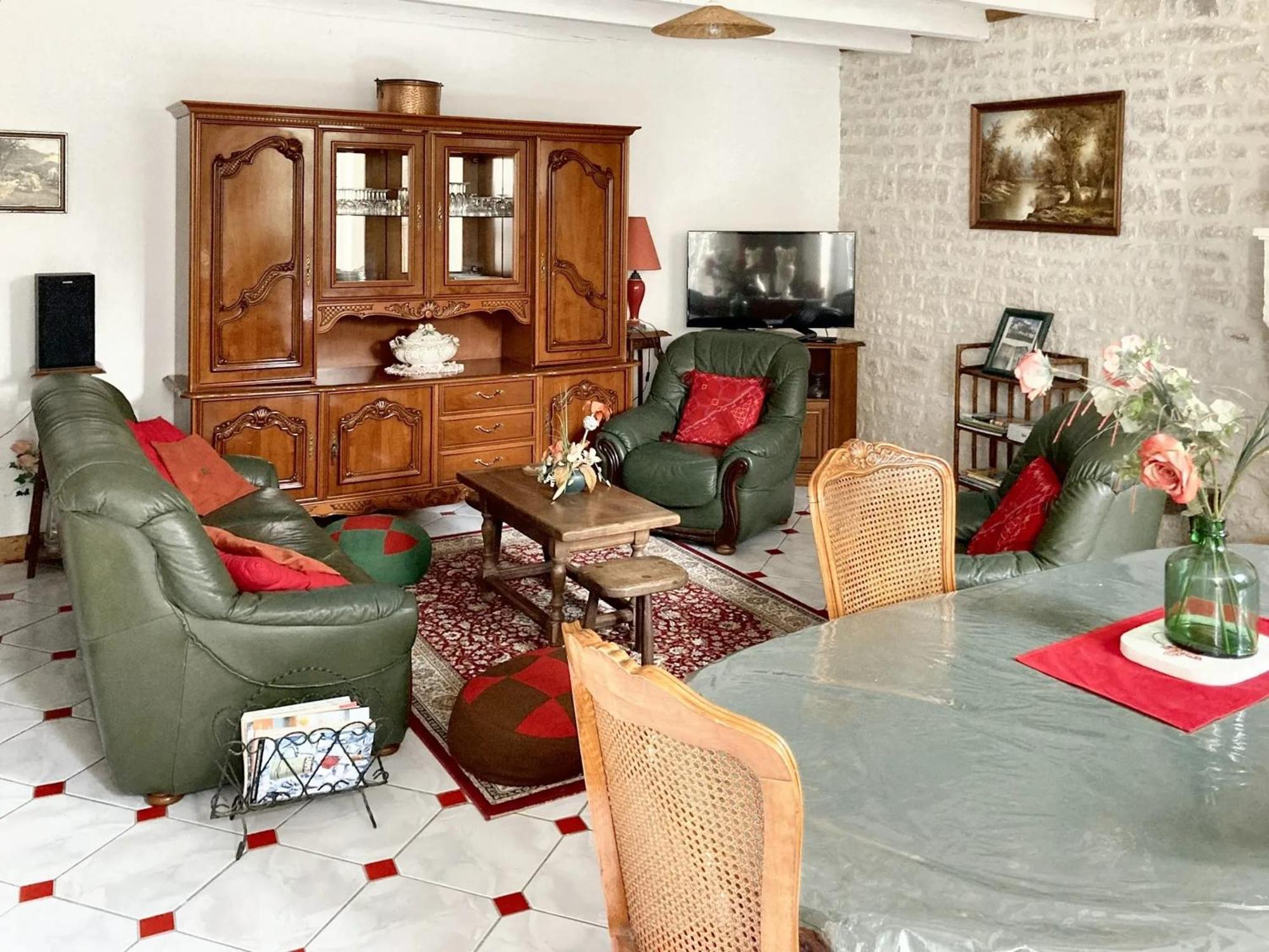 Maison Confortable Au Coeur De Fleurac Avec Grand Jardin Экстерьер фото